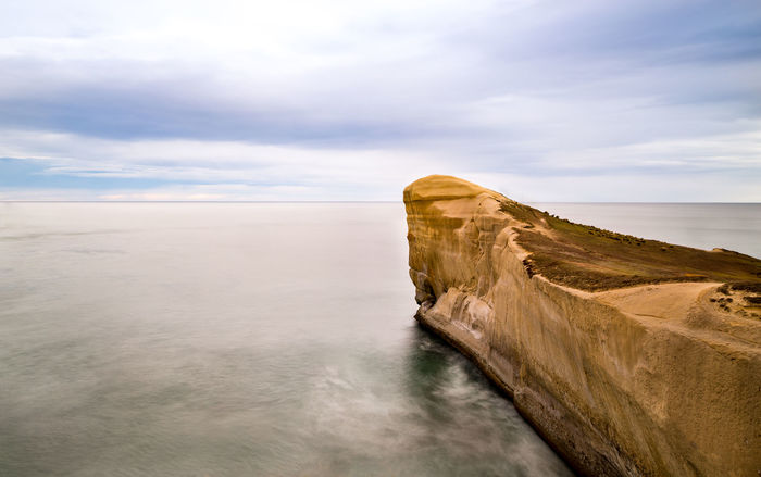 Tunnel Beach Limestone Cliffs - Pastel Palette